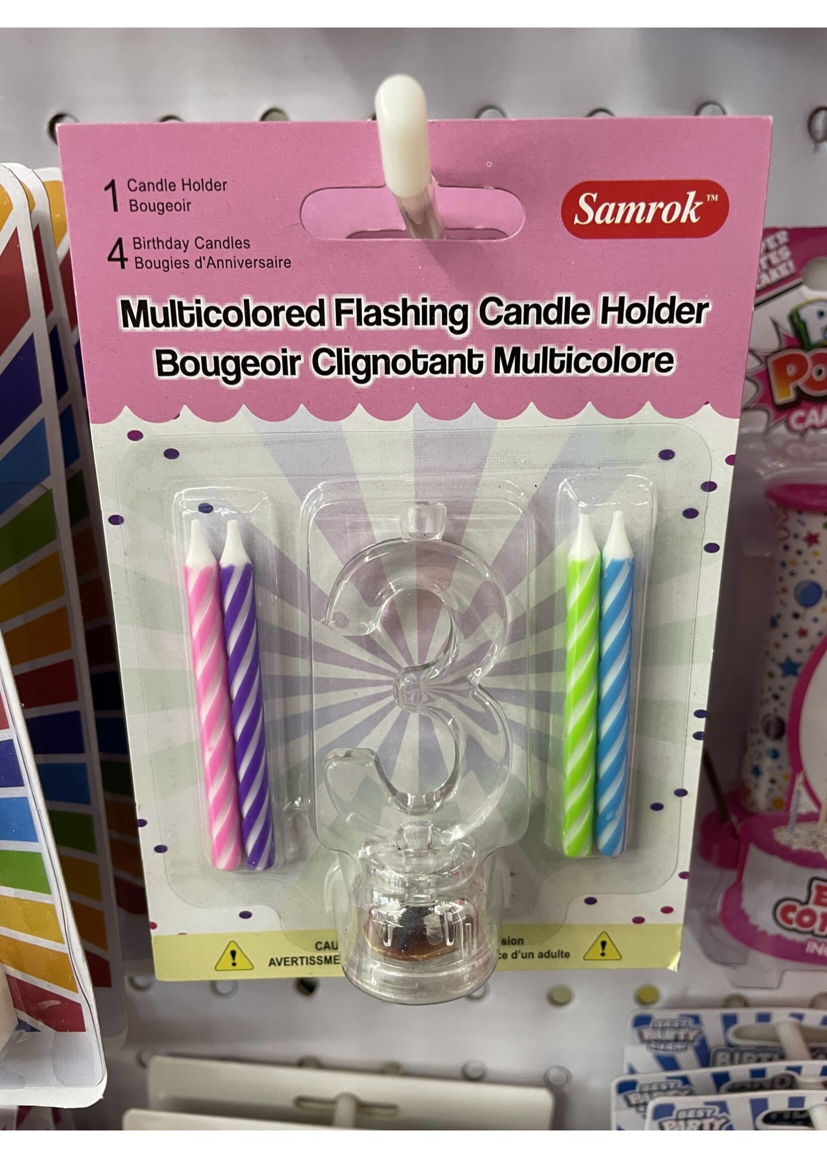 Flashing Candle Holder