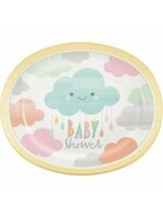BABY SHOWER OVAL PLATES