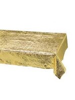 METALLIC GOLD TABLE COVER