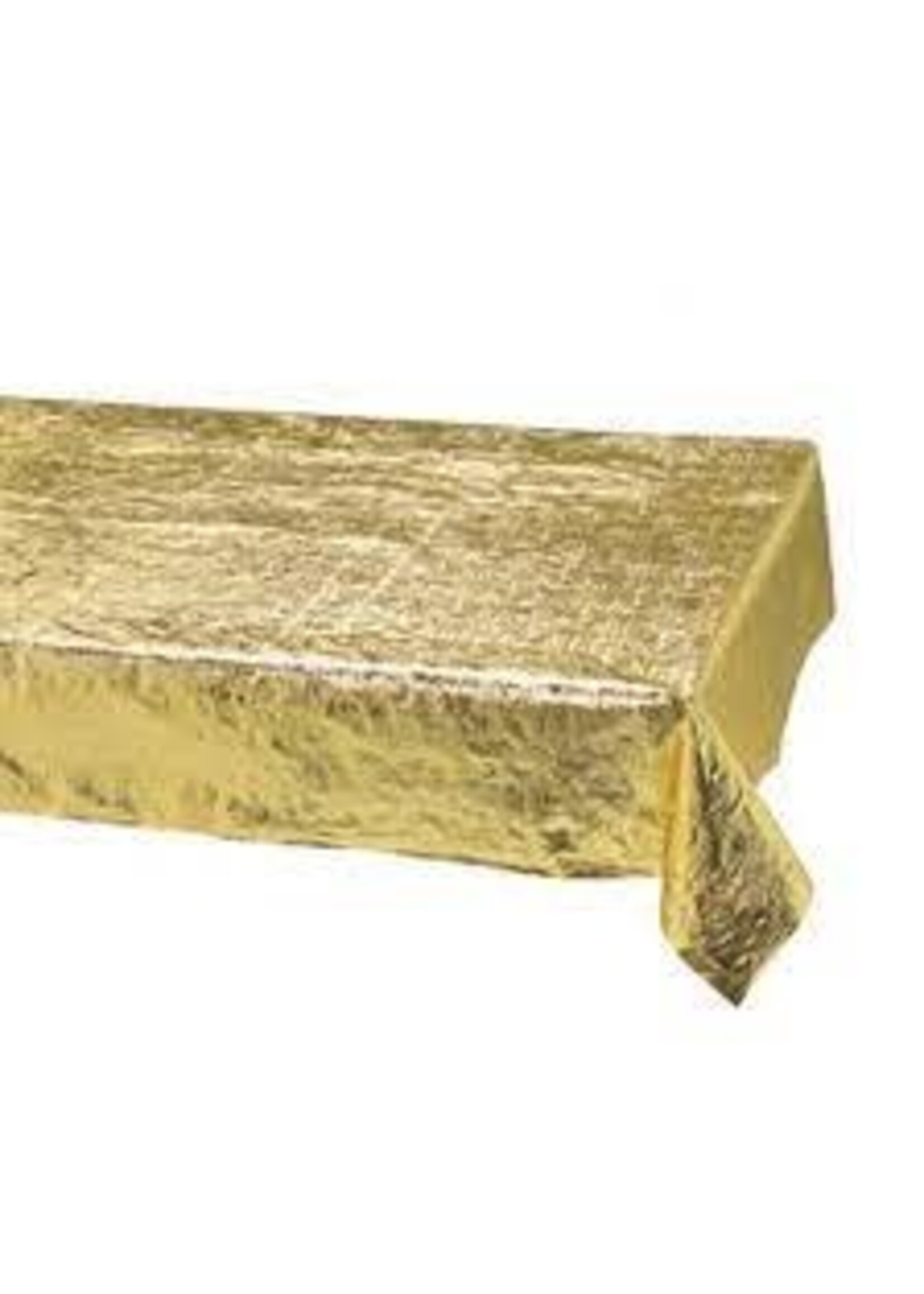 METALLIC GOLD TABLE COVER