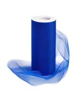 Tulle 6"x 25 yards Spool/Roll - Royal Blue