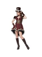 STEAMPUNK GIRL/ADULT LARGE