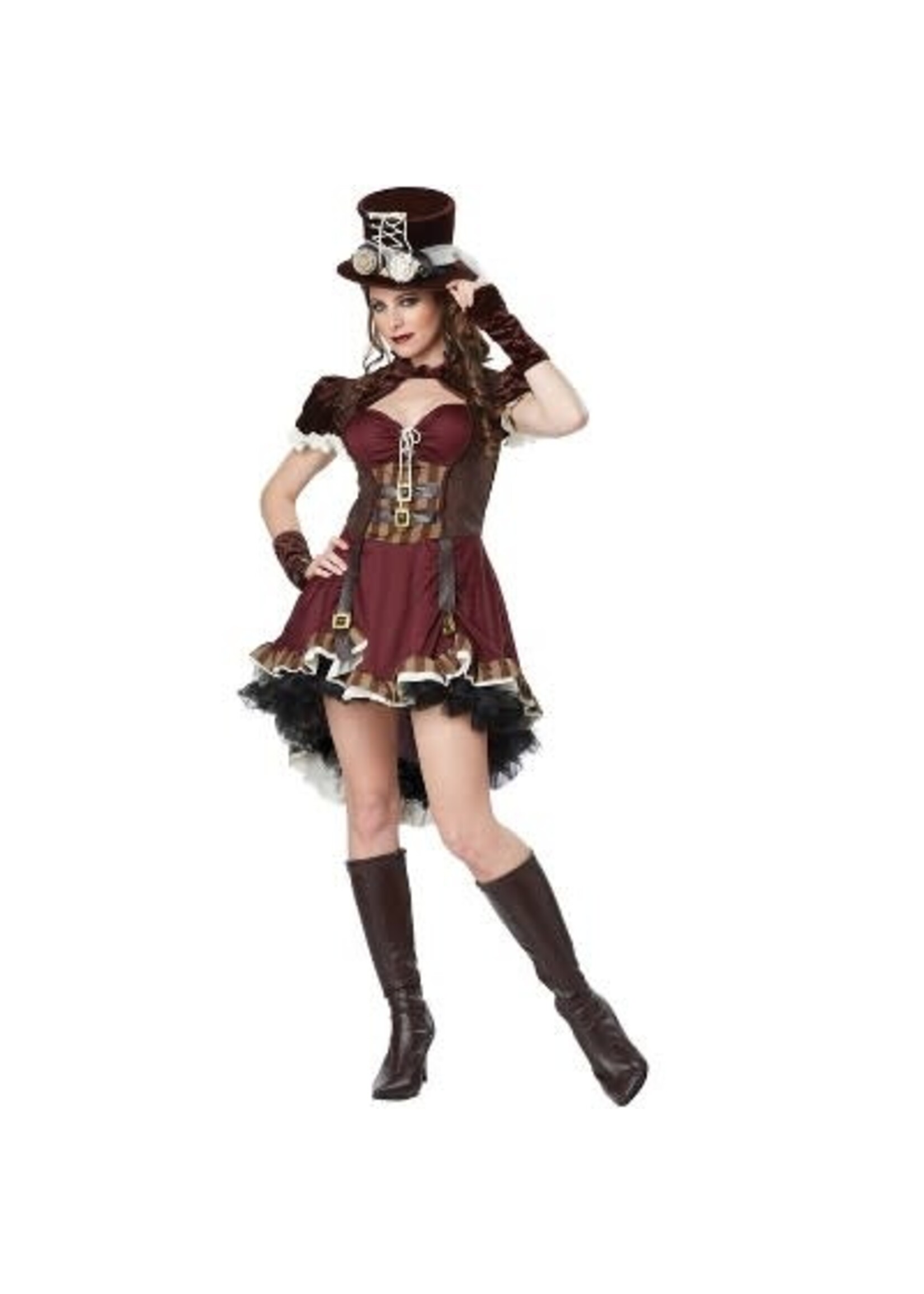 STEAMPUNK GIRL/ADULT LARGE