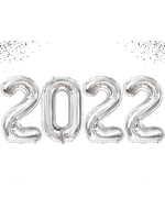 40" 2022 Silver Balloon