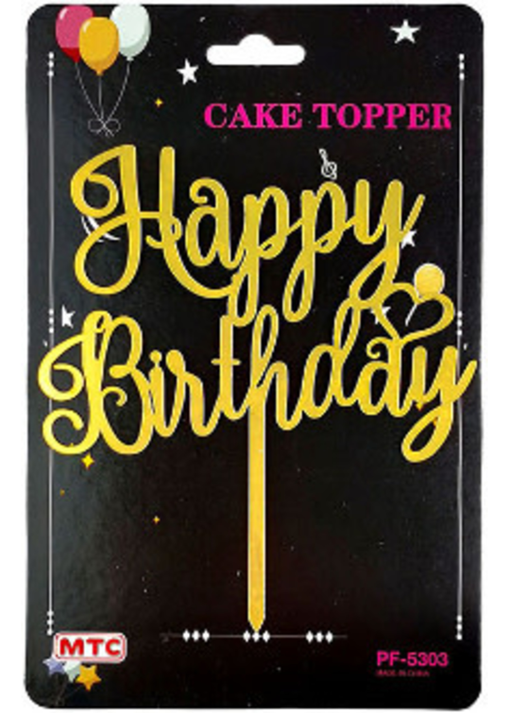Happy Anniversary Topper