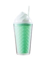 ice Cream Tumbler Green Cone