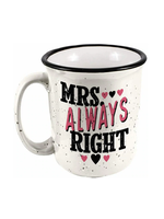 Mrs. Always Right Camper Mug