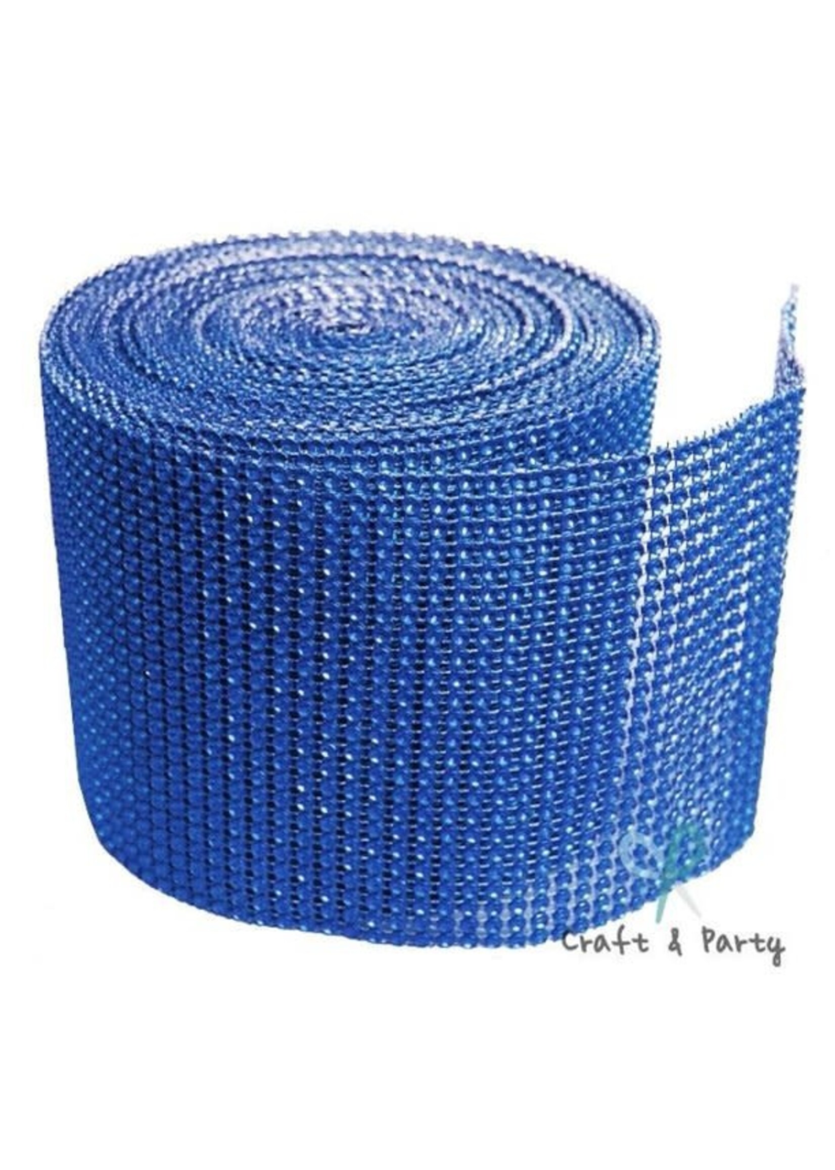 Royal Blue Plastic Net Decorations 4.5"x10YDS
