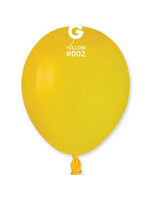 #003 Yellow Standard Color 5 in - 100pcs