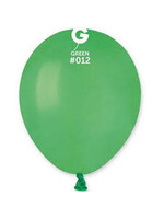 #012 Green Standard Color 5 in - 100pcs