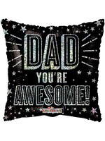 18" Awesome Dad Stars
