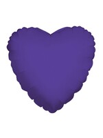 18" Purple Heart shiny