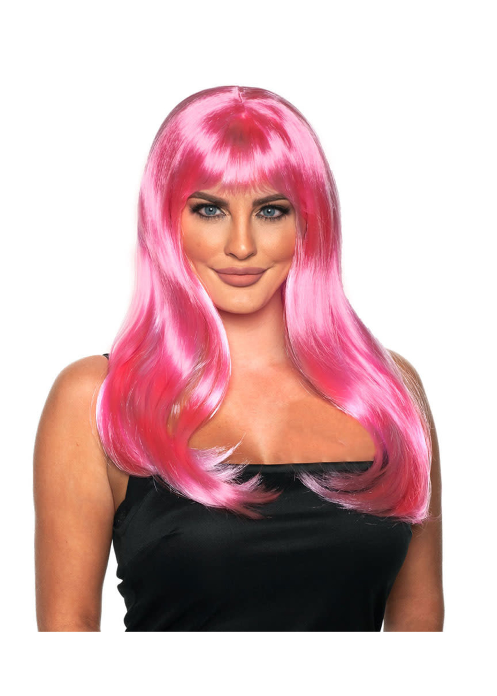 Flirty Wig Hot Pink