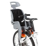 beto BABY SEAT - GREY Beto Deluxe, Suits 700C Bikes, 3 Point Safety Harness, Includes BLACK Rack, NOT suitable for rear suspension bikes
