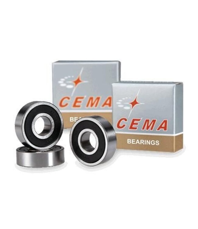 BPW Sealed Hub Bearings CEMA, 6001LLB, 12 x 28 x 8mm, Chrome Steel (sold as each)