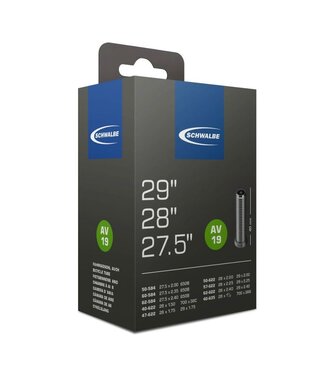 Schwalbe AV19, Regular weight, 40mm Schrader valve, 50-584, 60-584, 62-584, 40-622, 47-622, 50-622, 57-622, 62-622, 40-635/700C/27.5''/29