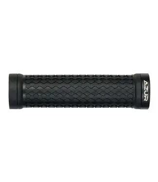 Azur Azur Atom Grip - Black/Silver - Lock-On