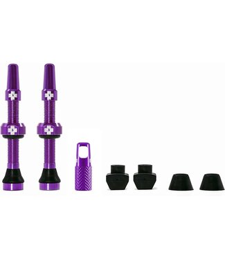 Muc-off MCF TUBELESS VALVE KIT V2 60MM / PURPLE