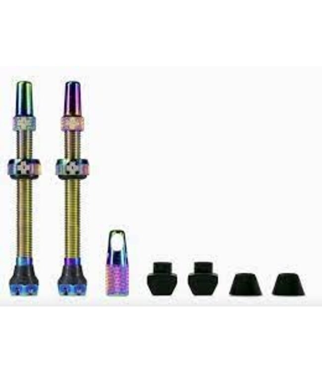Muc-off MCF TUBELESS VALVE KIT V2 60MM / IRIDESCENT