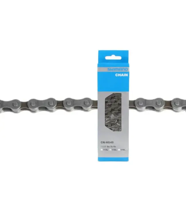 SHIMANO SHIMANO CN-HG40 6/7/8 Speed Chain (Single from Bulk Pack)