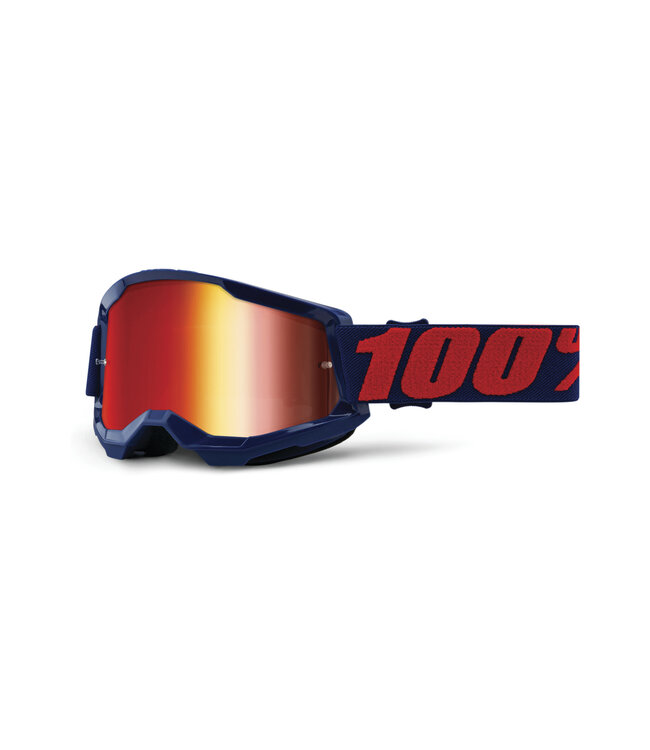 100% STRATA 2 Goggle Masego - Mirror Red