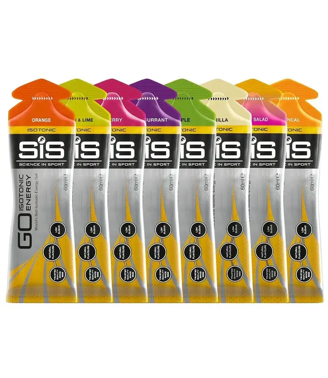 Science In Sport SIS GO ISOTONIC GEL VARIETY PACK 60ML single