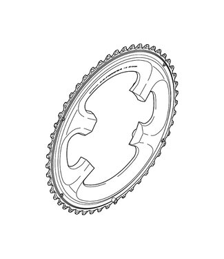 SHIMANO FC-6800 Chainring 52T, for 52-36T