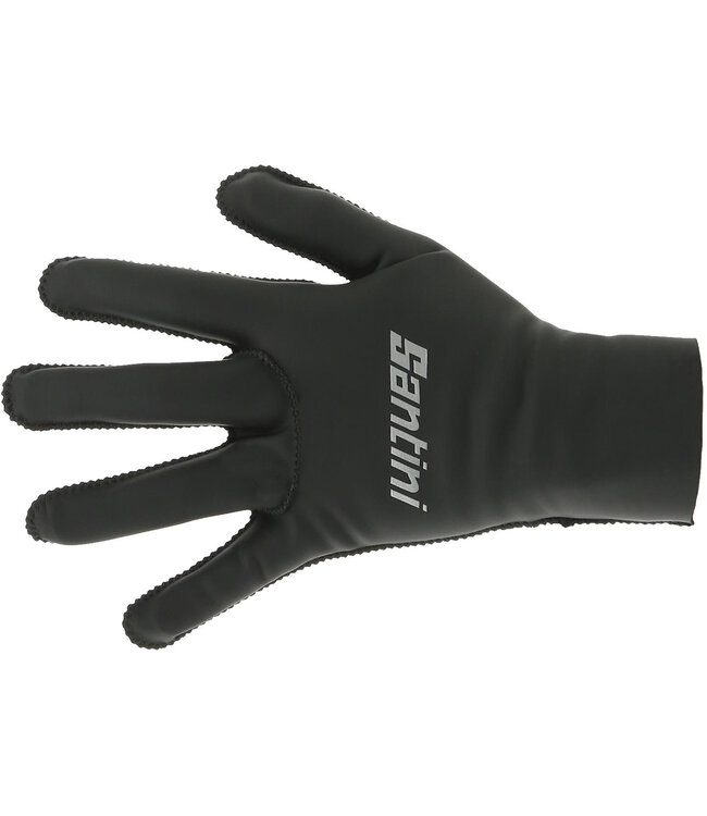 SANTINI SANTINI AW21 WINTER WEATHER PROOF PERFORMANCE GLOVES 2020: BLACK S