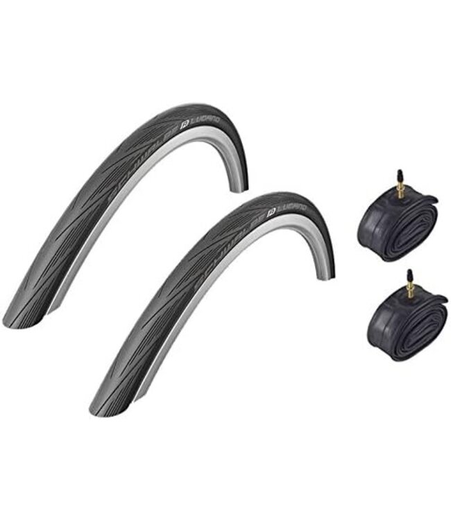 Schwalbe Schwalbe Lugano II Active-Line Tyre (Folding) - Black 700 x 23mm