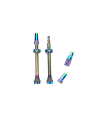 Muc-off Muc-Off V2 Tubeless Valve Kit - Iridescent 44mm Pair