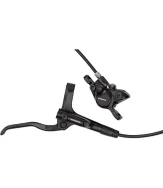 SHIMANO Shimano Alivio BL-MT200/BR-MT200 Disc Brake and Lever - Rear, Hydraulic, Post Mount, Resin Pads, Black