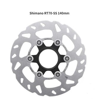 SHIMANO SHIMANO DISC ROTOR, SM-RT70 CENTRELOCK 140MM W/LOCK RING