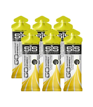 Science In Sport NUTRI SIS GO Gel - Lemon Lime - 6pk