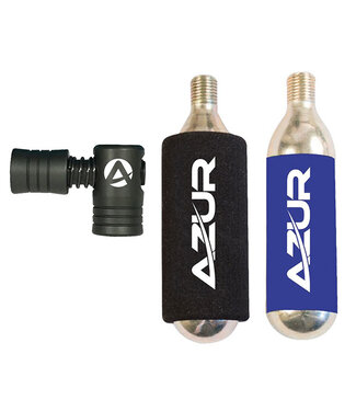 Azur Azur Ezy Air 16g Set 2 16g cartridges. 1 regulator.