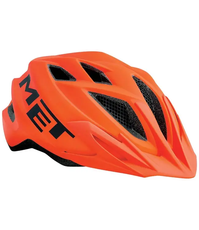 MET MET Crackerjack Helmet Orange/Matt 52-57cm