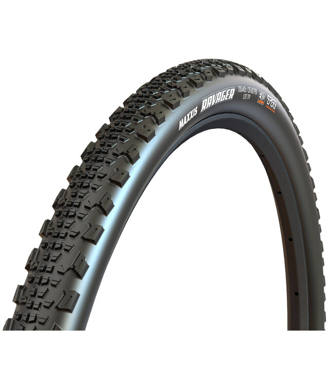 Maxxis Ravager Tire - 700 x 50, Tubeless, Folding, Black, Dual, EXO