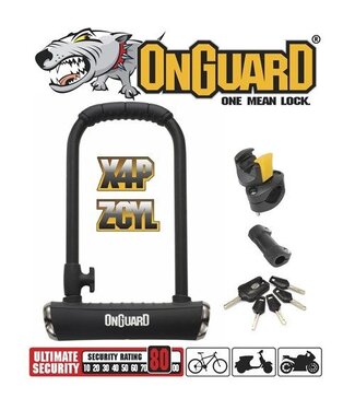 OnGuard OnGuard Pitbull Series - Standard U-Lock Keyed - 11.5cm x 23cm D 14mm