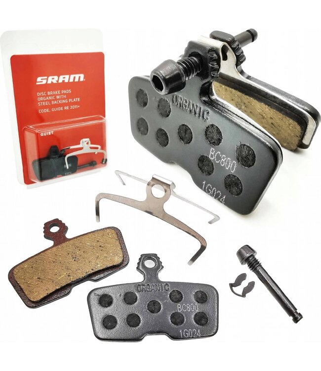 Sram DB PAD ORG/STL ASYMMETRIC QT