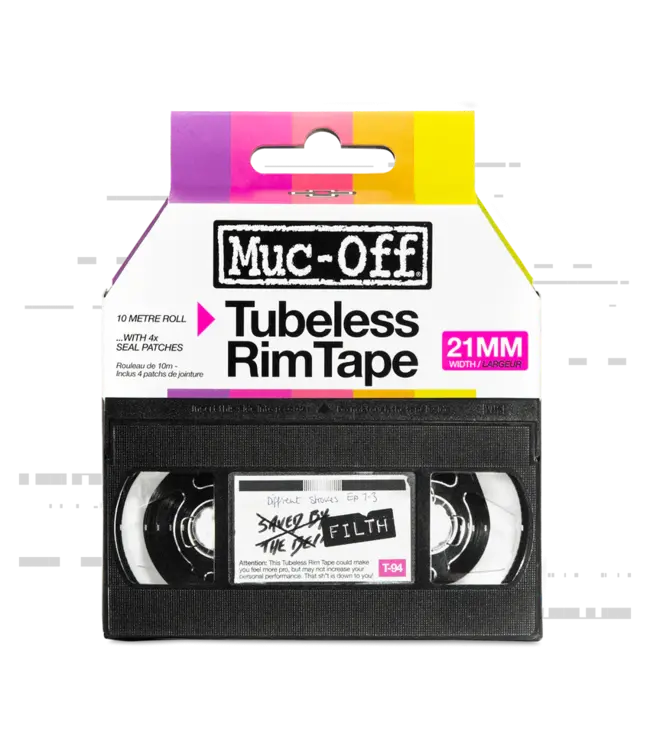 Muc-off Muc-Off Rim Tape 10m Roll - 21mm (Boxed)