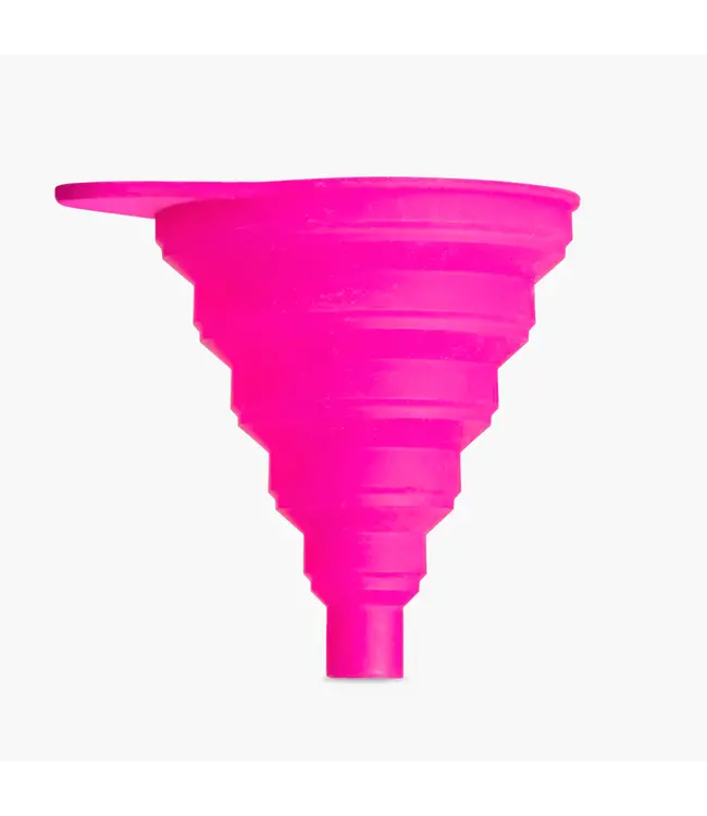 Muc-off Muc-Off, Collapsible Silicone Funnel, Large, Pink