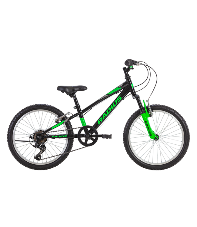 RADIUS TOUGHRUNNER 20" Gloss Black / Neon Green / Silver