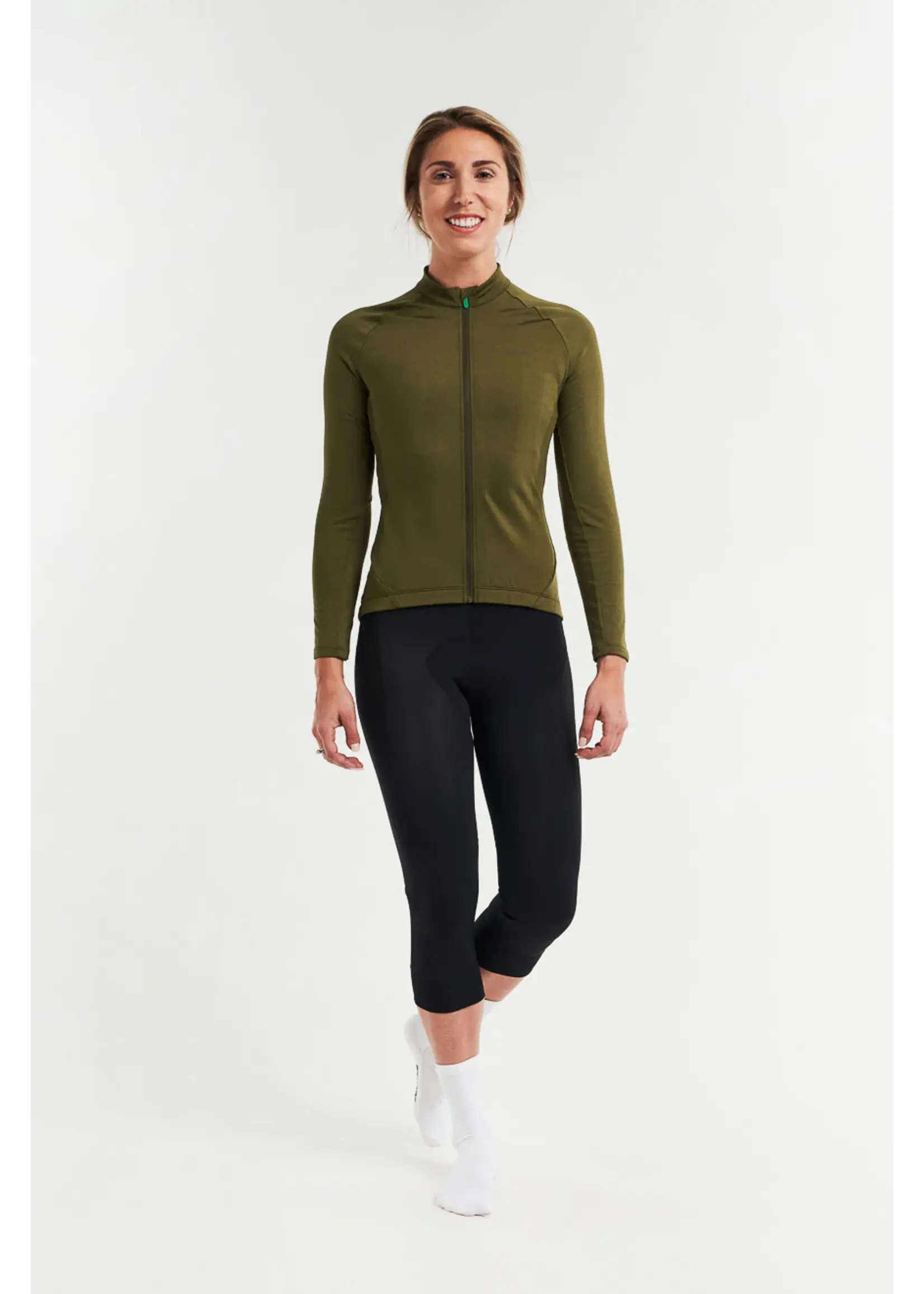 Peppermint PEPPERMINT Signature Thermal Jersey Olive