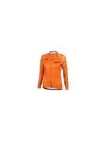 Salsa Cycles SALSA Terrazzo Long Sleeve Jersey Womens Orange