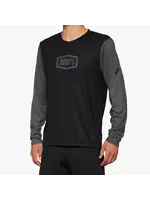 100 Percent 100% Airmatic All Mountain Long Sleeve Jersey Black