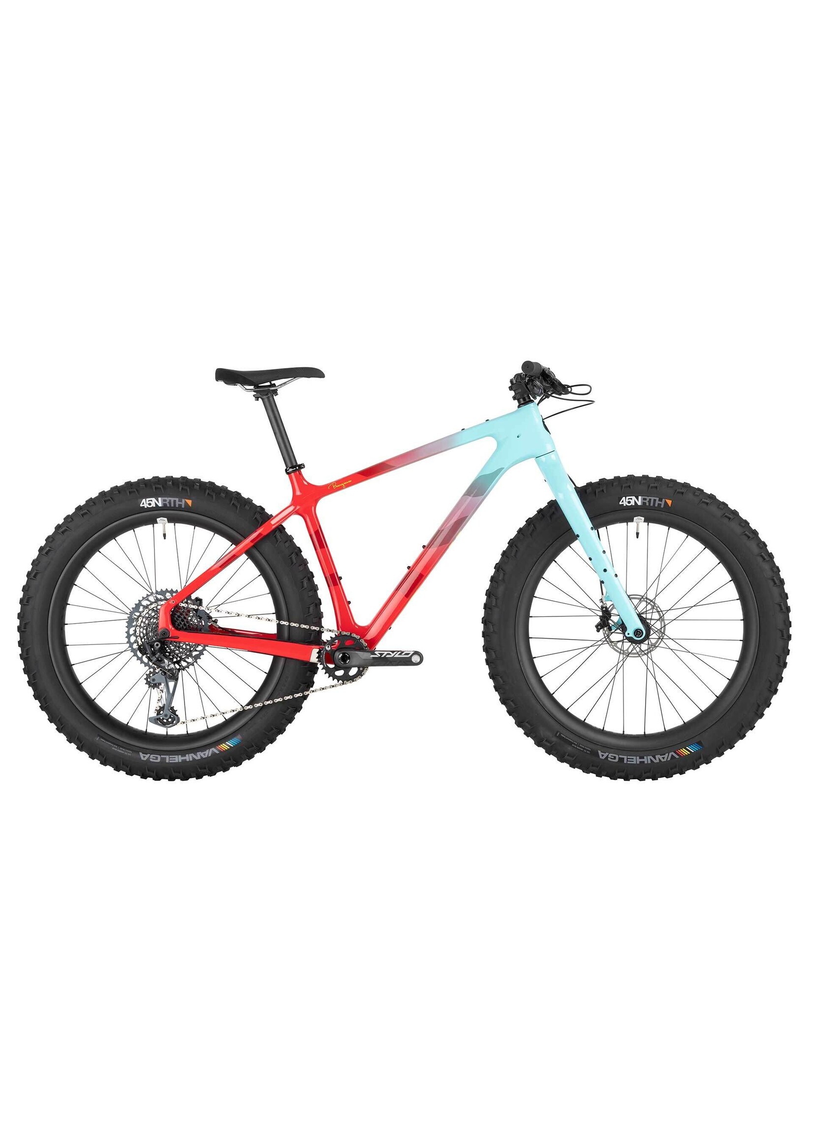 Salsa Cycles SALSA BEARGREASE CARBON X01 RED TEAL