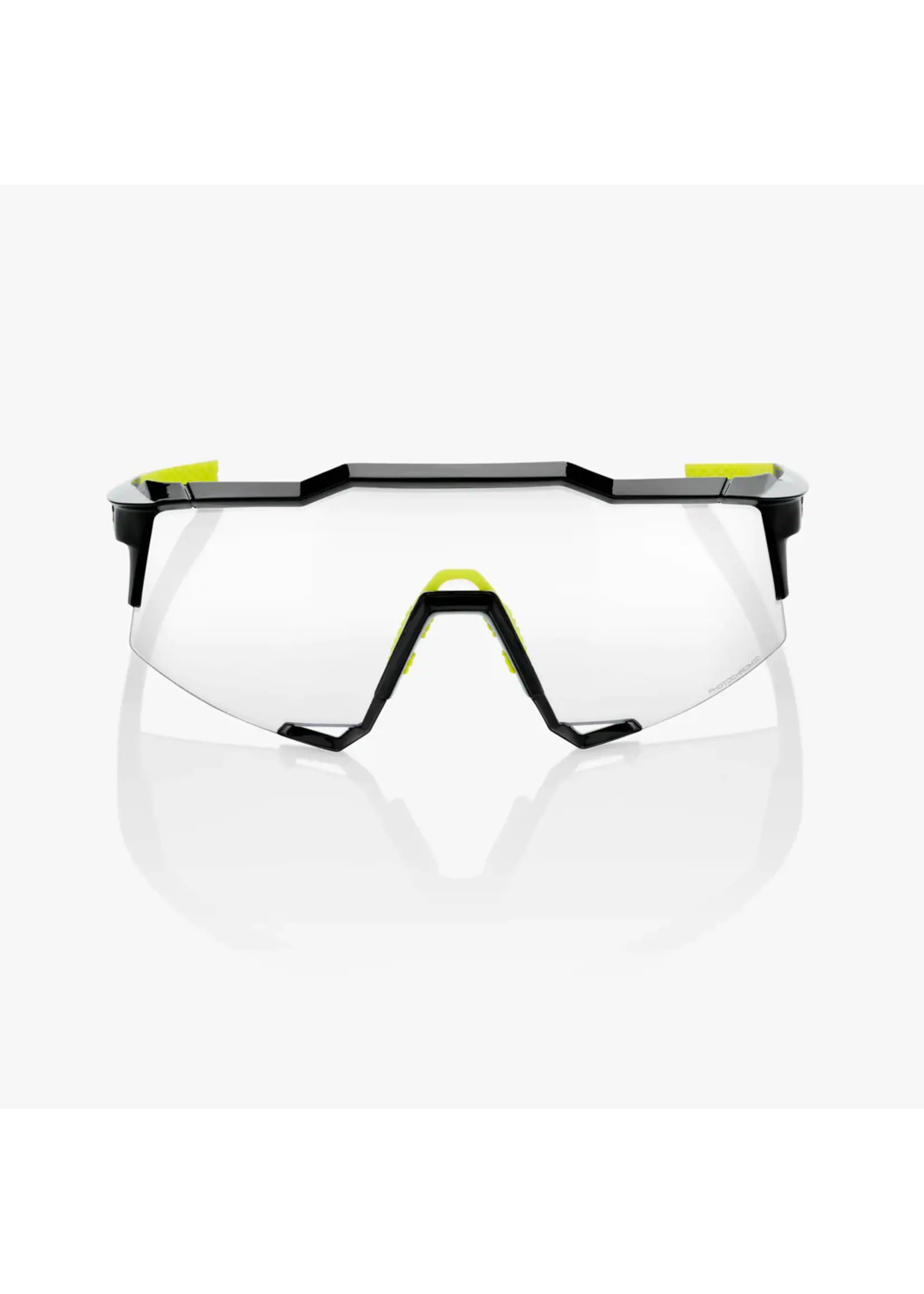100 Percent 100% Speedcraft Sunglasses - Gloss Black - Photochromic Lens