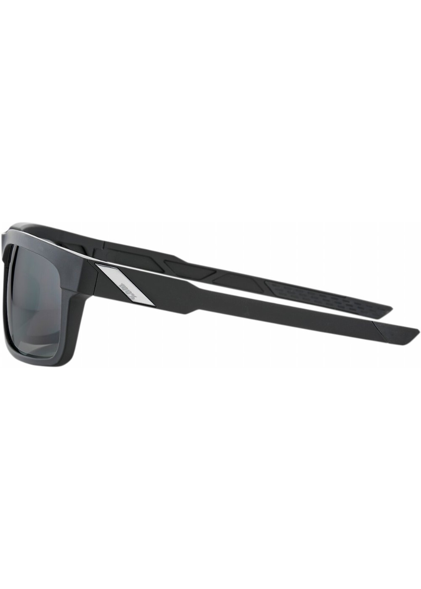 100 Percent 100% Type-S Sunglasses, Soft Tact Black frame - Smoke Lens