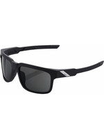 100 Percent 100% Type-S Sunglasses, Soft Tact Black frame - Smoke Lens
