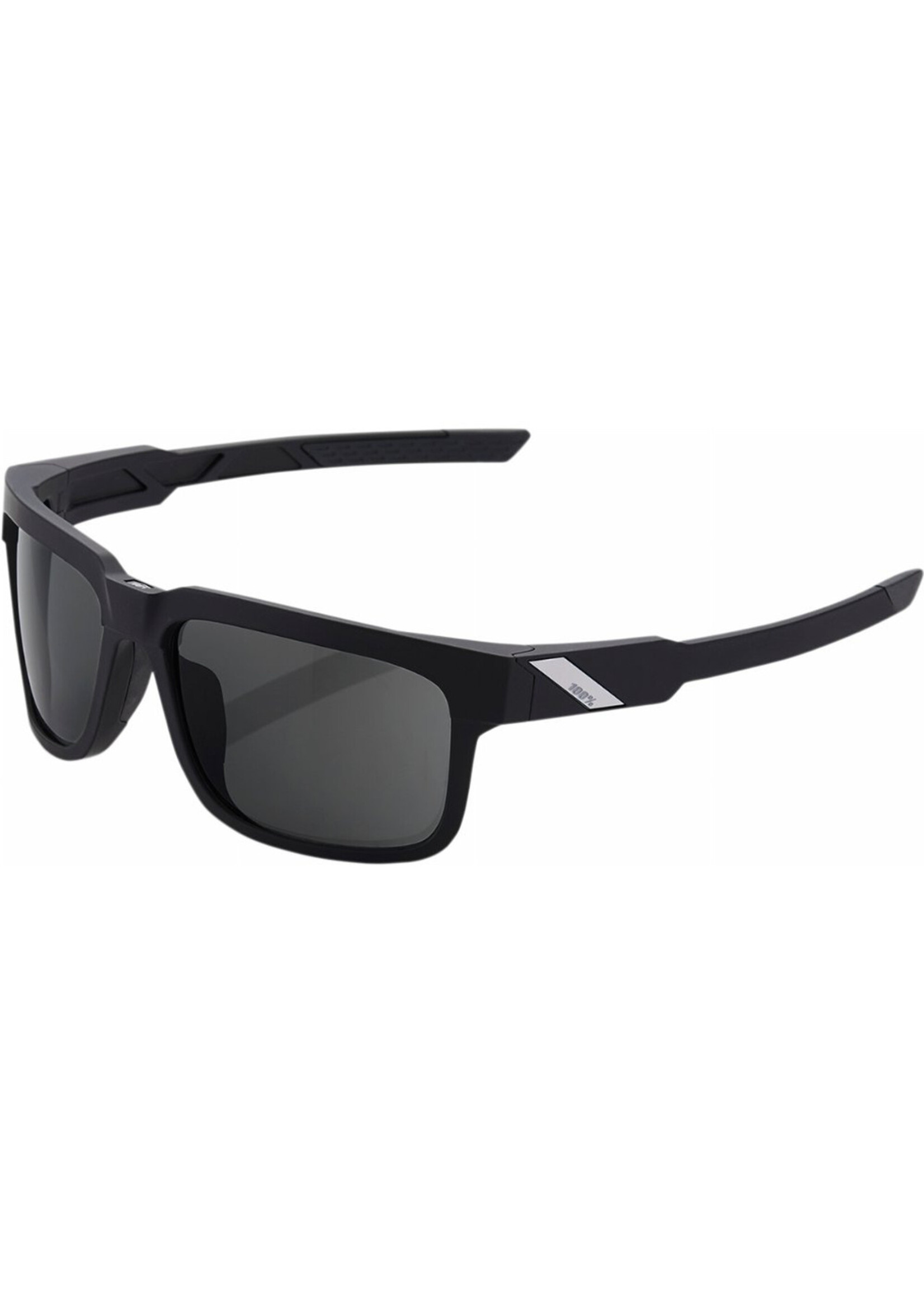 100 Percent 100% Type-S Sunglasses, Soft Tact Black frame - Smoke Lens