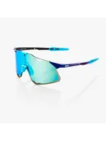 100 Percent 100% Hypercraft Sunglasses - Matte Metallic Into the Fade - Blue Topaz Multilayer Mirror Lens